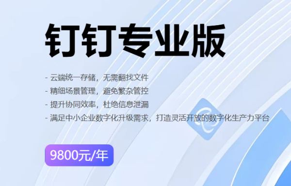 如何实现员工离职自动清数据？钉钉专业版一年价格
